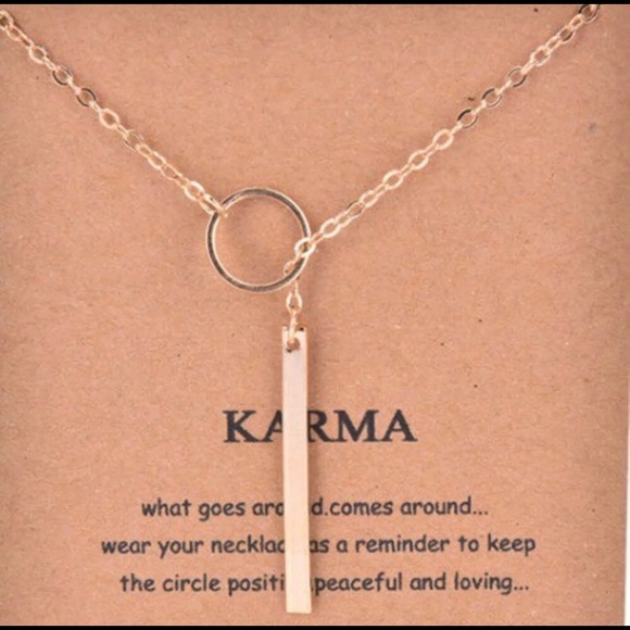 LAST ONE!!!! Beautiful karma necklace - Picture 2 of 4